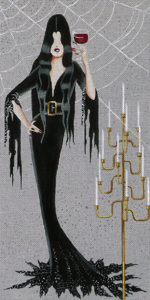 5131 Leigh Designs Morgana 8" x 16" 18 Mesh Lady Of The Night