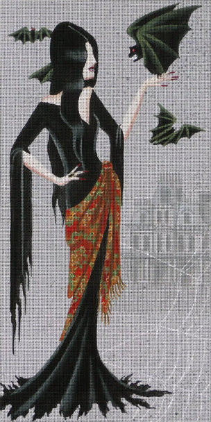 5137 Leigh Designs Remillia 8" x 16" 18 Mesh Lady Of The Night