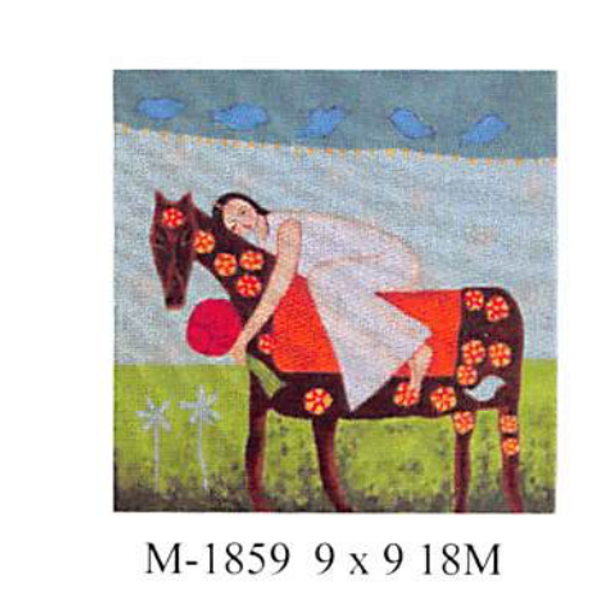 Maggie & Co. M-1859 Horse Grace © Leslie Barron	9 x 9"	18  Mesh