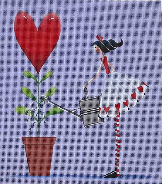 Maggie & Co. M-1895 Nurturing Heart © Kym Bowles	8 x 9"	18 Mesh