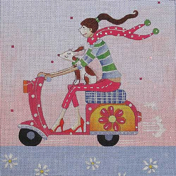 Maggie & Co. M-1896 2 For The Road © Kym Bowles	8 x 8"	18 Mesh