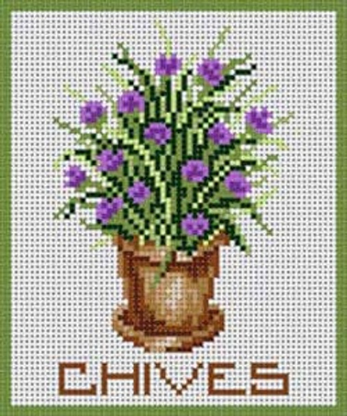 X-224 Chives  13 Mesh 5x6 Treglown Designs