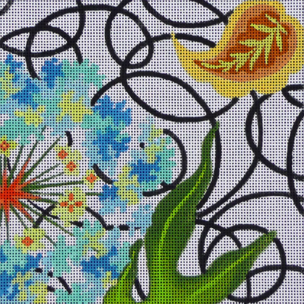 6233 Leigh Designs Adagio 6" x 6" 18 Mesh Staccato Coaster