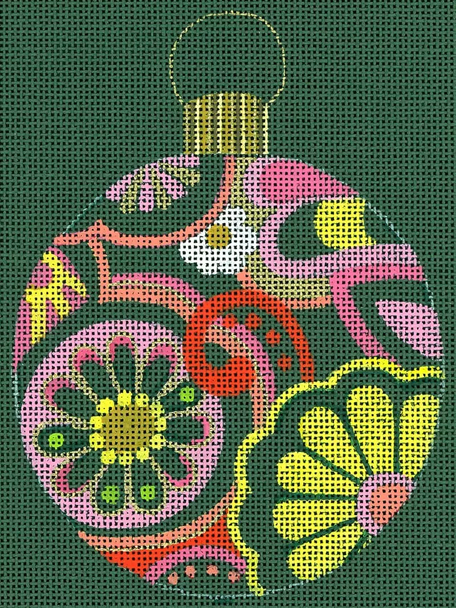 8266 Johan 4 " Diameter 18 Mesh Leigh Designs Swedish Dynasty Ornament