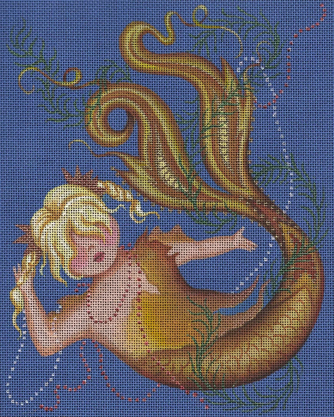 4412 Leigh Designs Ondine Mermaid 8" x 10" 18 Mesh Water Baby