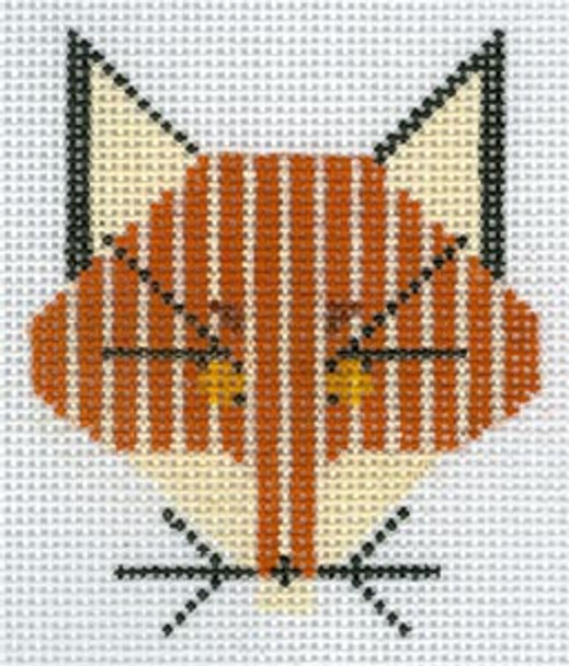 Ornament HC-O267 Fox Charley Harper  18 Mesh 4" Round