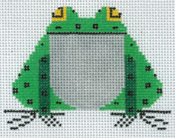 Ornament HC-O266 Frog Charley Harper  18 Mesh 4" Round