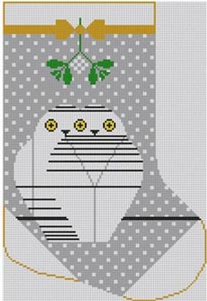 Twowls Stocking HC-T309 Charley Harper 13 Mesh 8 1/2 x 9