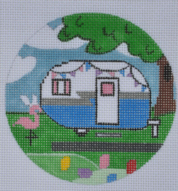 ZIA-02 Easter Campervan Round  4” Round 18 Mesh ZIA DESIGNS Danji Designs