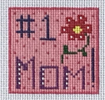 ZIA-35 #1 Mom Pocket Project 2x2 18 Mesh ZIA DESIGNS Danji Designs