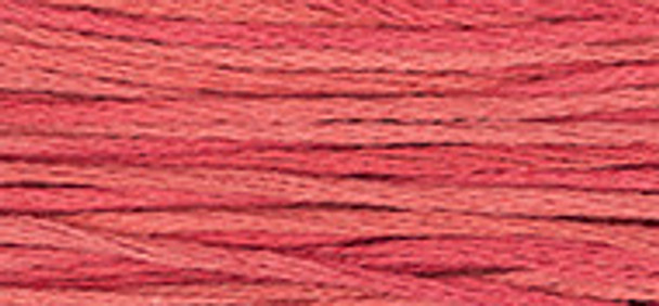 6-Strand Cotton Floss Weeks Dye Works 2258 Aztec Red
