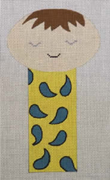 157d  Ted Stand Up, bookmark, purse, pillow W/STITCH GUIDE 4x7 18 Mesh Map Designs 