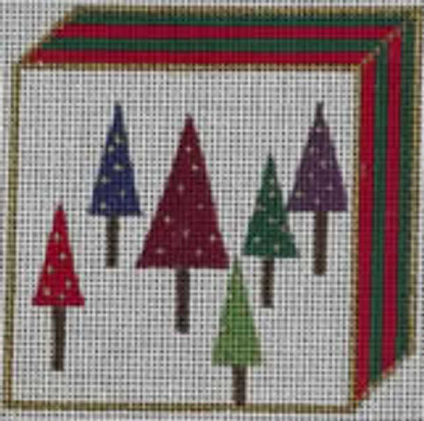 204b Trees ornament 3.5x3.5 18 Mesh Map Designs 