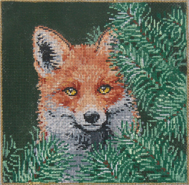 Vixen Fox  7 x 7 18 Mesh . Once In A Blue Moon By Sandra Gilmore 18-681 