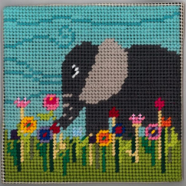 Qulckpoint Little Moon  Kit  6-006 Elephant 9x9 Sandra Gilmore 6 Mesh