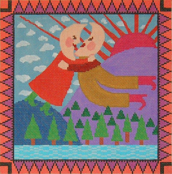 MISCELLANEOUS L4 Rising Sun 13g, 10 x 10  Trubey Designs