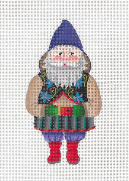 ED-17168H Santa's Helper Elf  - Frostee 18g, 4" x 5.5" DeDe's Needleworks