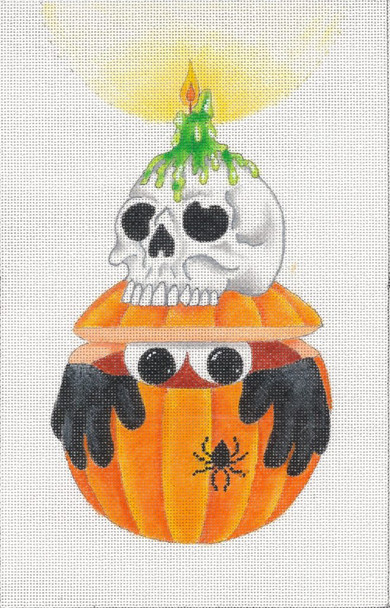 ED-17218 Spooked 18g, 7" x 11" DeDe's Needleworks