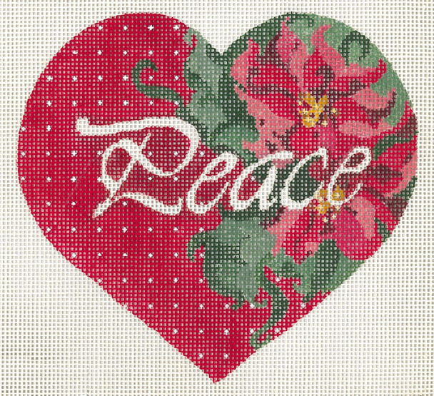 JJH-6005 Peace/Poinsettja 18g, 5.25" x 5" JOY JUAREZ  