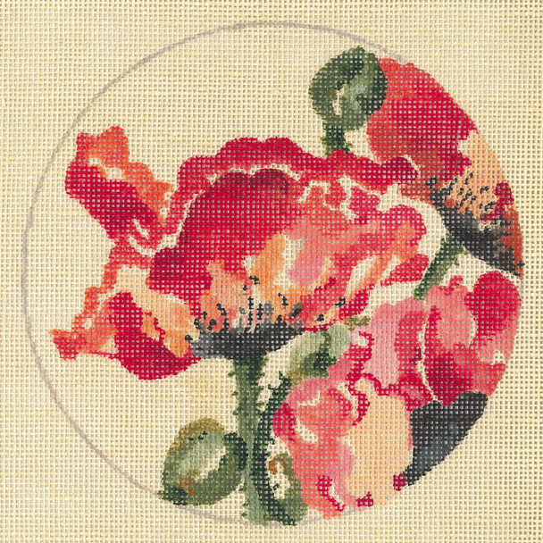 LINEN JJL-003 Orange Poppy 18g, 5.5" diameter JOY JUAREZ