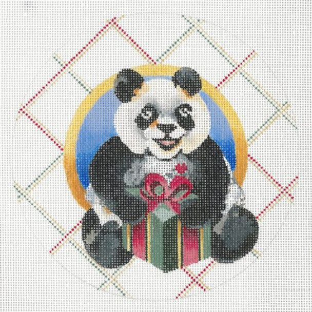 JJO-2019 Panda with Gift 18g; 6.5" diameter JOY JUAREZ  