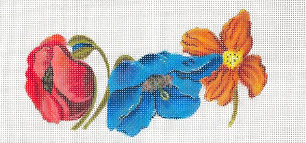 GS-381 Three Poppies 18g, 8"x4"Sharon G