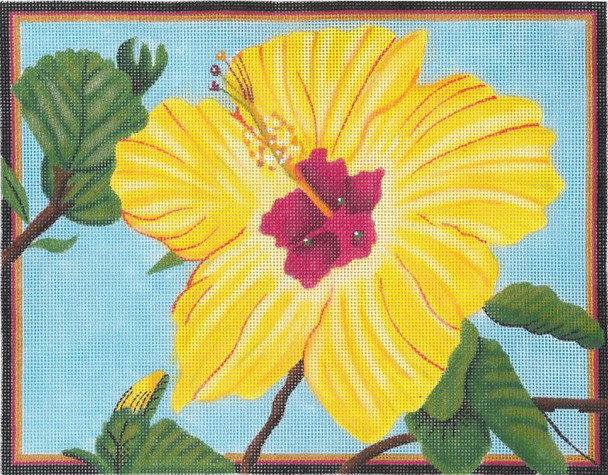 GS-388 Yellow Hibiscus Sharon G