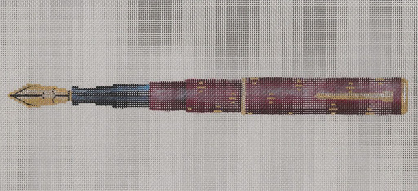 GS-403 Burgundy Pen 18g, in Pewter Sharon G