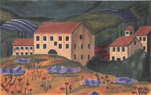 GS-895 Spring In Tuscany 18g, 11" x 7" Sharon G