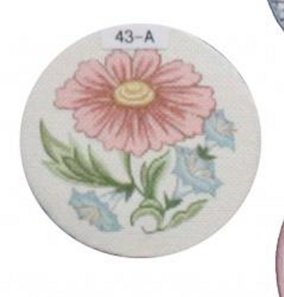 43-A Jewel Case PreFinished 4.5″ diameter, 2.5″ height Example Shown Creative Needle