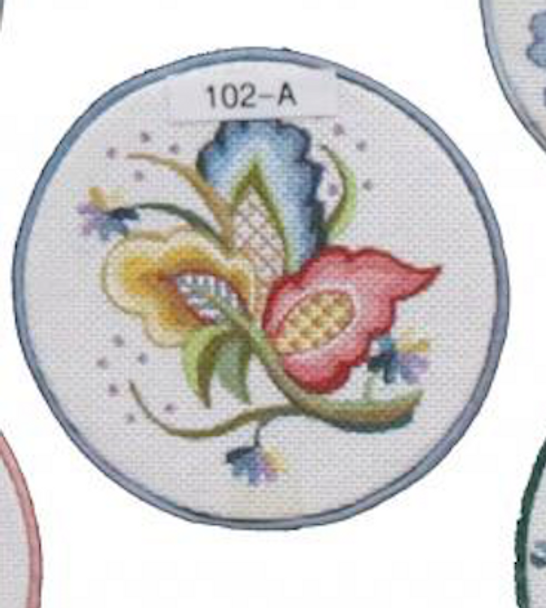 102-A Jewel Case PreFinished 4.5″ diameter, 2.5″ height Example Shown Creative Needle