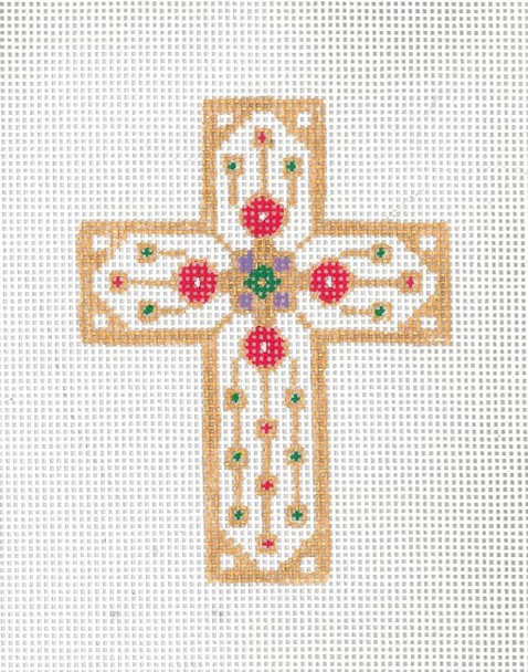 537-JH Cross More Golden13g, 4" x 5" Creative Needle