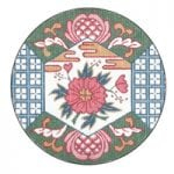 E-19 Imari Design Round 13g, 8" diameter Creative Needle