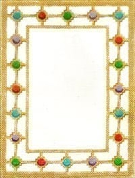 FR-15 Gold Frame w/ Colorful Dots Creative Needle