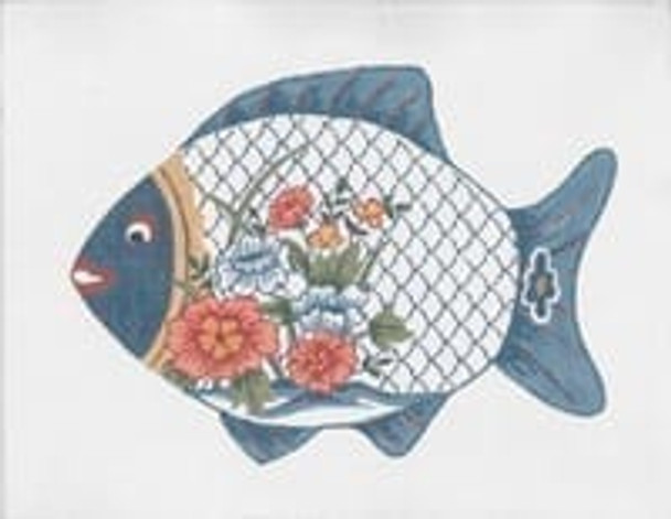 OD-203 Imari Fish 18g, 13" x 10" Creative Needle