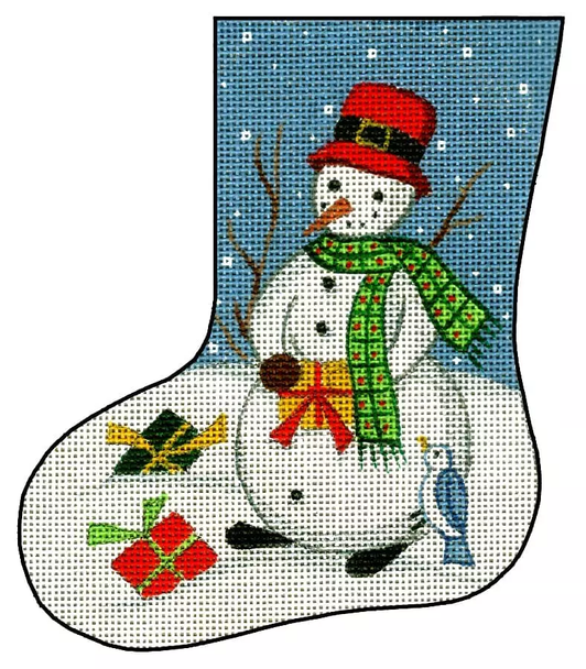 X-44 Mini Stocking Showman 18 ct., Dimensions: 5″ x 6″ Creative Needle