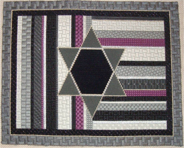 Judaica Tallis Bag Michael #2	13 x 14" 18 Mesh Sew Much Fun