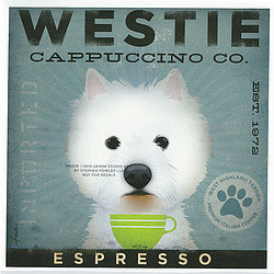 100 series:  TC-SF-103 12x12 18ct Westie Tango & Chocolate Etc.