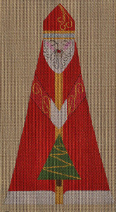 AW-08 ANN WINN Father Christmas 4 ½ x 8 ½ 18 Mesh