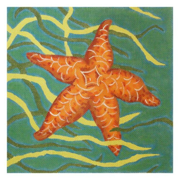 CL3623 Orange Starfish / Large Claire Lloyd Designs 