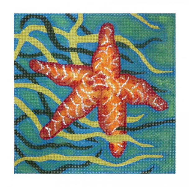 CL3601 Orange Starfish Claire Lloyd Designs 