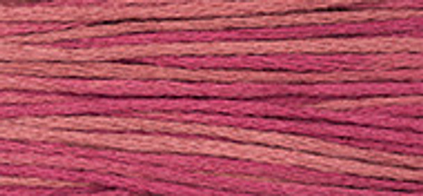 6-Strand Cotton Floss Weeks Dye Works 1336 Raspberry