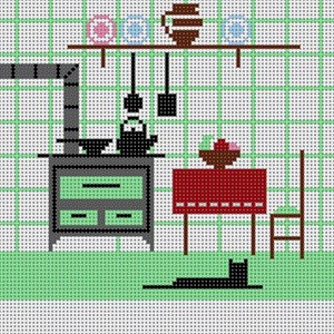 Old Fashioned Kitchen HC-O200 Charley Harper 18 Mesh 5x5