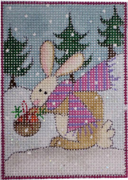 N-188/1 The Bunny 18 Mesh 2.75 x 3.75 Renaissance Designs