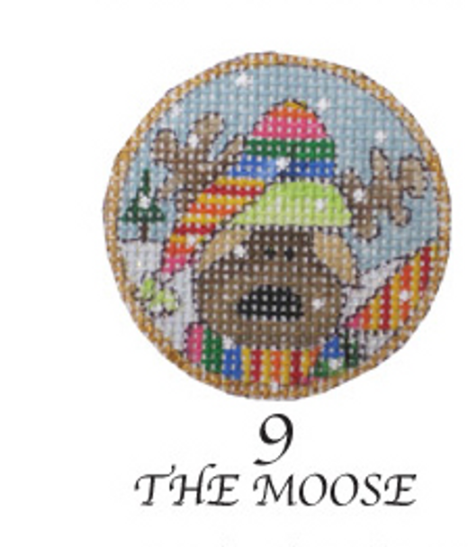 N-190/9 The Moose 4.5" Diameter 13 Mesh Renaissance Designs