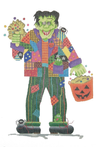 TT-127L Patchwork Frankenstein 13 Mesh 30 x 42  Renaissance Designs