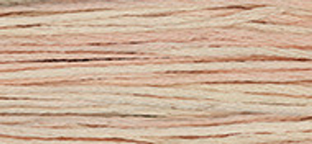 6-Strand Cotton Floss Weeks Dye Works 1129 Peach Fuzz 