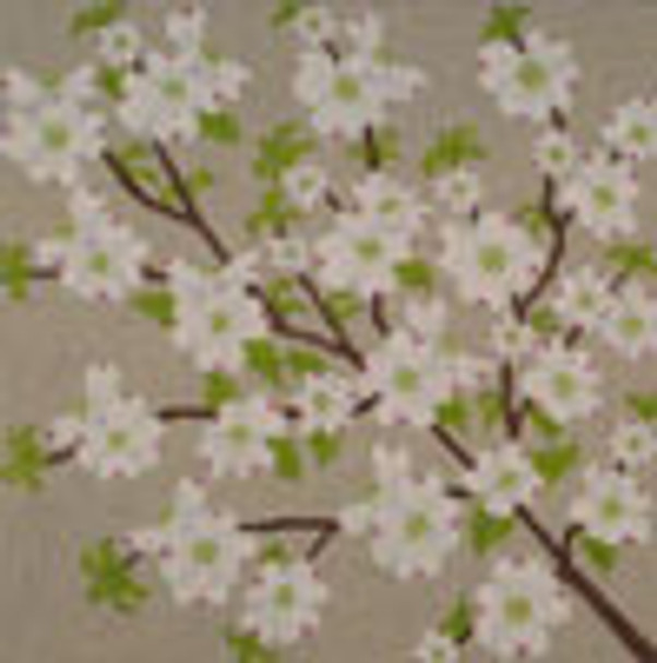 PIL104 dogwood 12"x12" J. Child Designs 