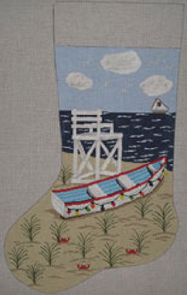 STK111 J. Child Designs Stocking lifeboat