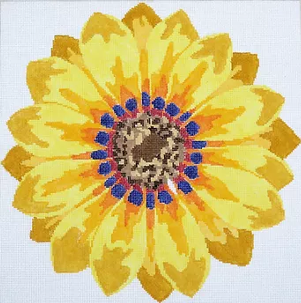 139a33 Jean Smith Designs SIMPLY FLOWER Summer Sun 4" sq., 13 mesh